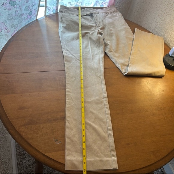 Chaos Women’s Beige Straight-Leg Slacks - Picture 7 of 7